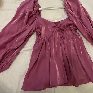 KK Bloom pink blouse size small